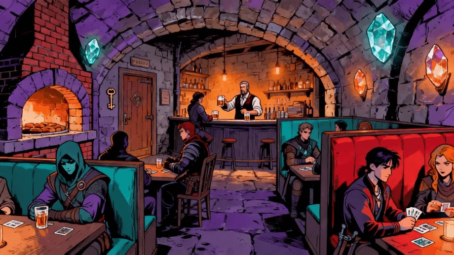 Rogue Tavern - a mysterious tavern for adventurers